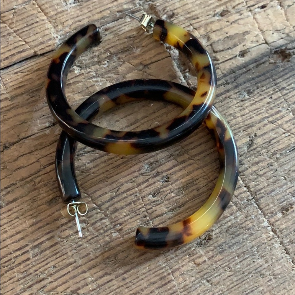 🌟Anthropologie Tortoise Earrings🌟